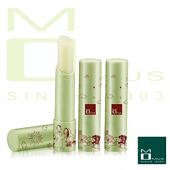 *《MOMUS》美.白潤唇修護素+Plus -玫瑰 3入