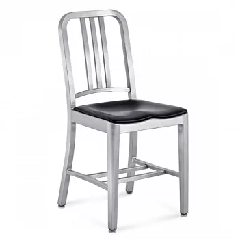 Emeco Navy 1006海軍椅專用防燃真皮座墊(黑色)