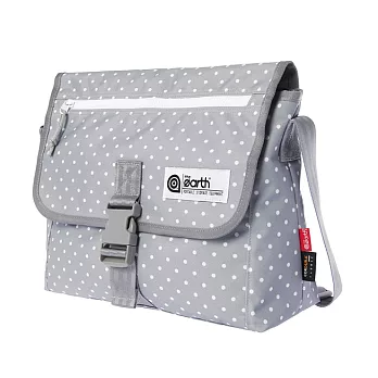 韓國包袋品牌 THE EARTH - DOT CROSS BAG (Grey) CORDURA系列 圓點防水斜背包 (灰)