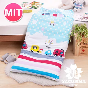 【日本濱川佐櫻-自由旅程】純棉冬夏兩用兒童睡袋