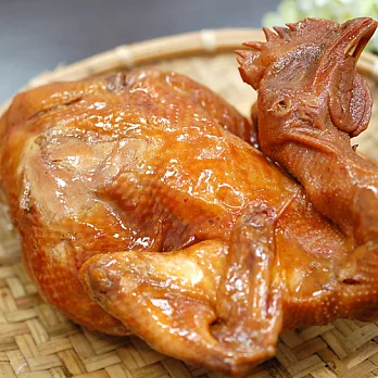【優鮮配】讚不絕口的好味道─桃木燻雞(1.2kg/隻)-任選