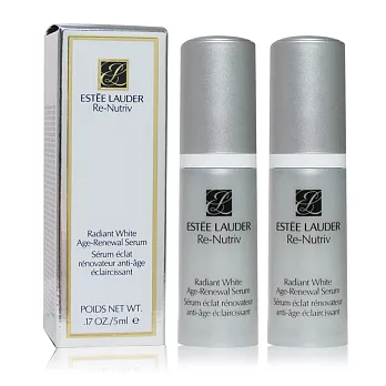 ESTEE LAUDER雅詩蘭黛 白金級喚能湛白奇蹟精華(5ML)X2入