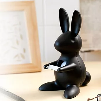 QUALY 兔兒膠帶台(黑色)