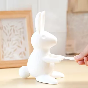 QUALY 兔兒膠帶台(白色)