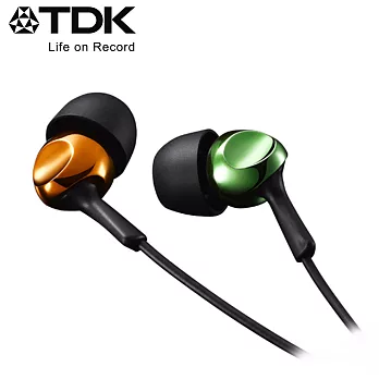 TDK CLEF-R2 高質感繽紛系列耳機黃綠
