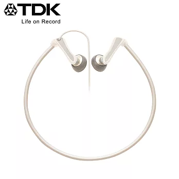 TDK CLEF-Active 防汗水後掛式運動型耳機雪白