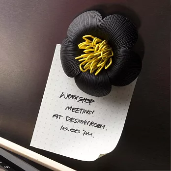 QUALY 山茶花 - 迴紋針組(黑色)