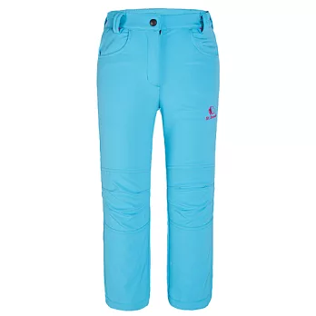 【聖伯納 St.Bonalt】小童-保暖內刷毛炫彩軟殼褲(36148)110冰藍