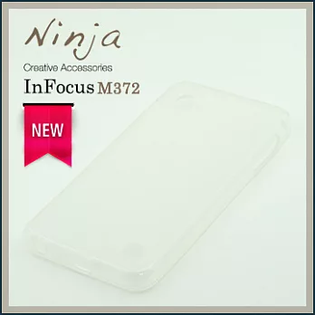 【東京御用Ninja】InFocus M372磨砂TPU清水保護套（透白色）