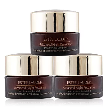 ESTEE LAUDER雅詩蘭黛 特潤超導眼部修護霜(5ML)x3