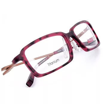 ALESSI 革命性磁石鉸鏈設計創意美學平光眼鏡霧紅SASA