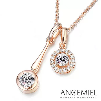 Angemiel安婕米 925純銀項鍊套組(性感倫巴)