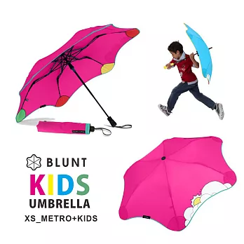 【紐西蘭BLUNT 保蘭特】可變色安全兒童傘 – 折傘 艷桃紅
