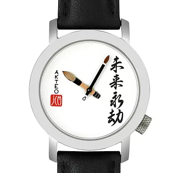 【AKTEO】法國設計腕錶 ART毛筆系列 (34mm)