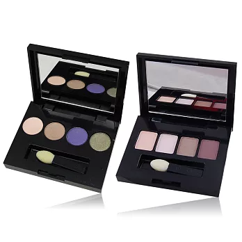 ESTEE LAUDER雅詩蘭黛 純色晶灩四色眼影(0.35Gx4)-精巧版 A+B