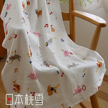 Toucher日本桃雪【可愛紗布浴巾】小小馬戲團小小馬戲團