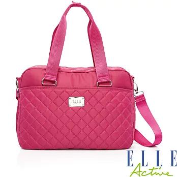 ELLE ACTIVE-生活印記系列-旅行袋(大)-紅色