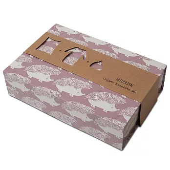MILKBARN Keepsake Set 新生兒紀念套裝薰衣草刺蝟