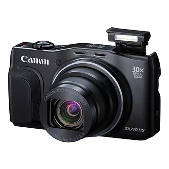 Canon PowerShot SX710 HS 30 倍 光學變焦*(中文平輸)送SD32G記憶卡+副電*2+相機包+小腳架+讀卡機+清潔組+高透光保護貼無SX710