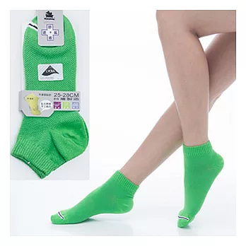 【KEROPPA】可諾帕舒適透氣減臭加大超短襪x綠色兩雙(男女適用)C98005-X