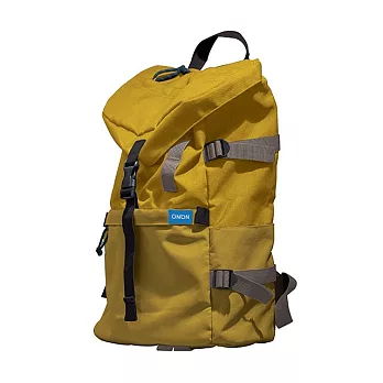 【Flightline】香港 ONNON 時尚潮流 肩帶可拆換 多功能雙肩包(黃色)