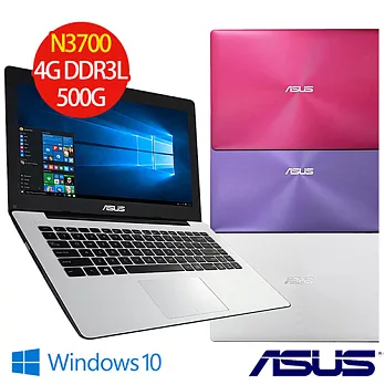 【限時下殺】【ASUS】X453SA 14吋 四核心 Win10文書筆電 粉/白/紫