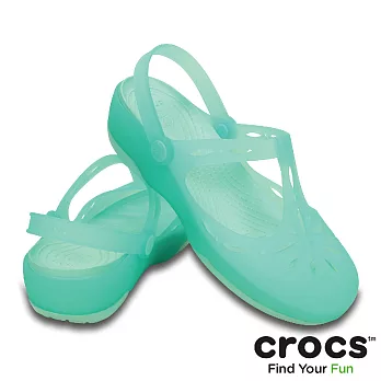 Crocs - 女款 - 夏日卡莉瑪麗珍 -35嫩薄荷綠色