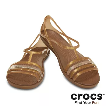 Crocs - 女款 - 伊莎貝拉夏日涼鞋 -35古銅色