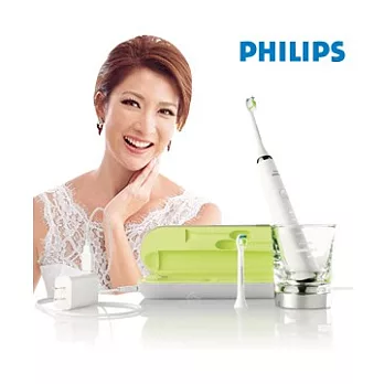 PHILIPS飛利浦DiamondClean鑽石靚白音波牙刷 HX9332 (白鑽版)