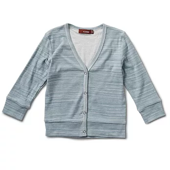 MILKBARN Cardigan 有機棉開襟小外套S 藍條條
