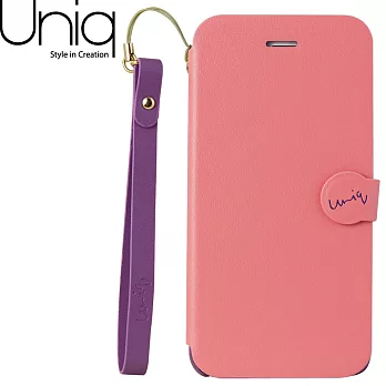 Uniq Lolita iPhone 6/6s皮套(附手腕繩)-粉紅