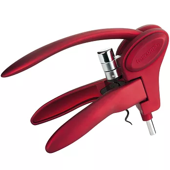 《TESCOMA》Uno兔耳螺旋開酒器(紅)