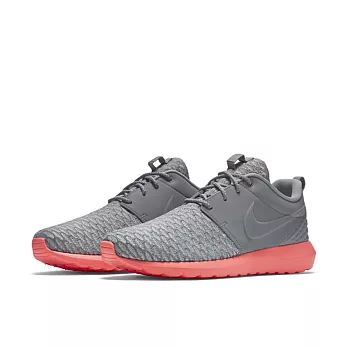 【GT Company】Nike Roshe One Flyknit Premium 編織跑步男段8.5灰色橘底