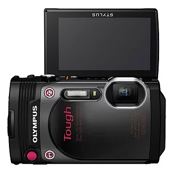 OLYMPUS TG-870 防水相機 (公司貨)-加送32G卡+專用電池+專用座充+飄浮手腕帶+清潔組+小腳架+讀卡機+保護貼+原廠硬殼包-黑色