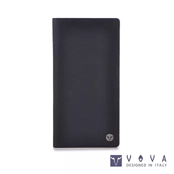 VOVA • 沃汎 - 自由系列 14卡蜥蜴紋薄型長夾- 黑色