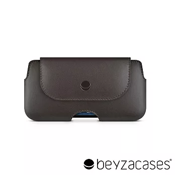 Beyzacases The Hook iPhone 6/6S Plus 專用上掀腰掛皮革保護套-沈穩深棕(BZ05380)