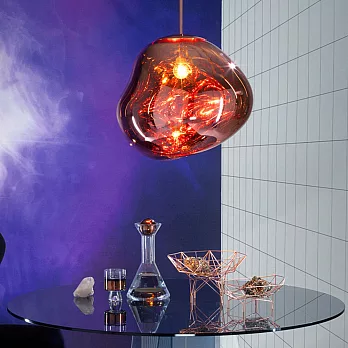 Tom Dixon Melt Mini 迷你宇宙吊燈(紅月)