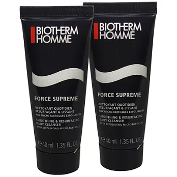 BIOTHERM碧兒泉 男仕極量深層潔面霜(40ml)*2