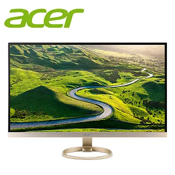 Acer宏碁 H277HU 27型WQHD高解析IPS液晶螢幕(玫瑰金)