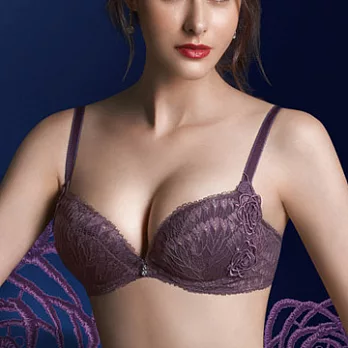 【華歌爾】伊珊露絲360°華麗B-C罩杯內衣32/70B紫玫瑰