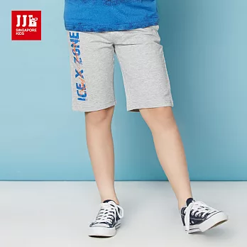 JJLKIDS 百搭英文字母休閒棉褲(麻灰)120麻灰
