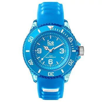 【Ice-Watch】深海系列 時光之印腕錶 (蔚藍色 IWAQ.MAL.S.S.15 )