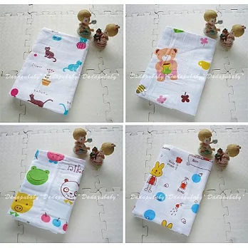 外銷日本-雙層蜂巢紗布浴巾/包巾-(隨機出貨不挑款)女生款