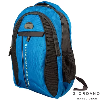 GIORDANO ~ 佐丹奴 二代潮流休閒旅行後背包 (湖藍)湖藍