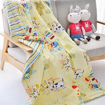 義大利Fancy Belle《奇馬趣》純棉涼被(5x6.5尺)