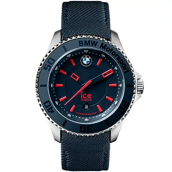 【Ice-Watch】BMW紳士系列 命運之輪經典腕錶-大 ( 黑/紅 IWBM.BRD.B.L.14 )