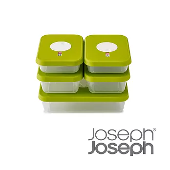 Joseph Joseph 轉鮮日期保存盒五件組 (2.4L/1L/0.7L)