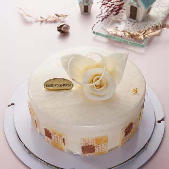白木屋-6吋金玫瑰母親節蛋糕(冷凍宅配到府)