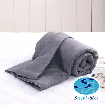 【Saebi-Rer_葉舞風采】台灣精製壓花竹炭涼被4x5尺