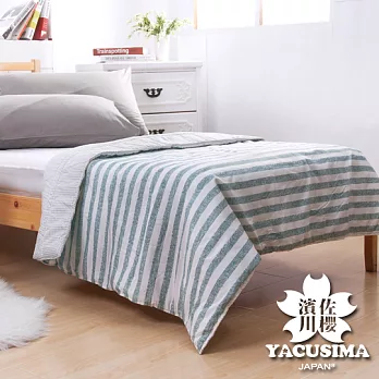 【日本濱川佐櫻-慢活系列】活性無印風超柔涼被(綠色)